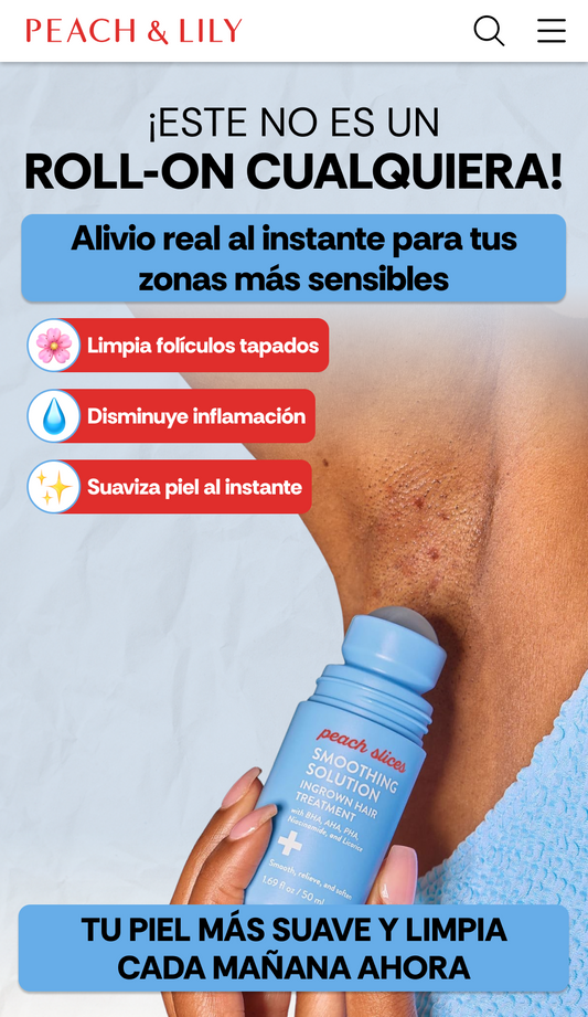 Smoothing Solution - Adiós vellos encarnados al instante